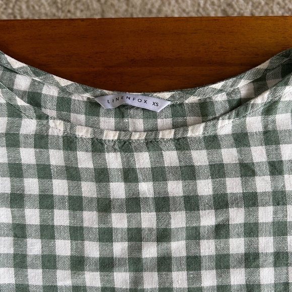 Linenfox Gingham top - Picture 2 of 2